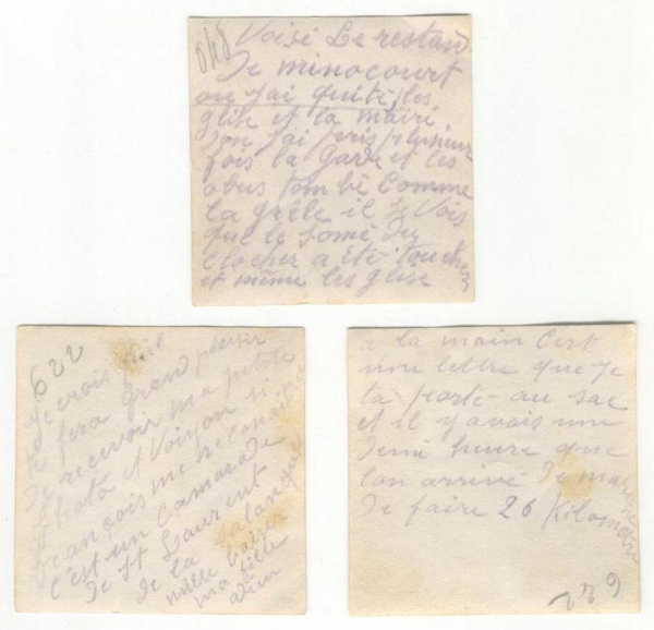 Vie de tranch&eacute;e